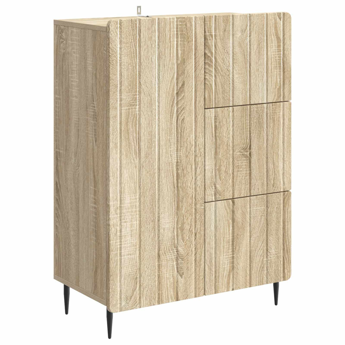 Sideboard Sonoma-Eiche 66 x 34,5 x 91,5 cm Holzwerkstoff