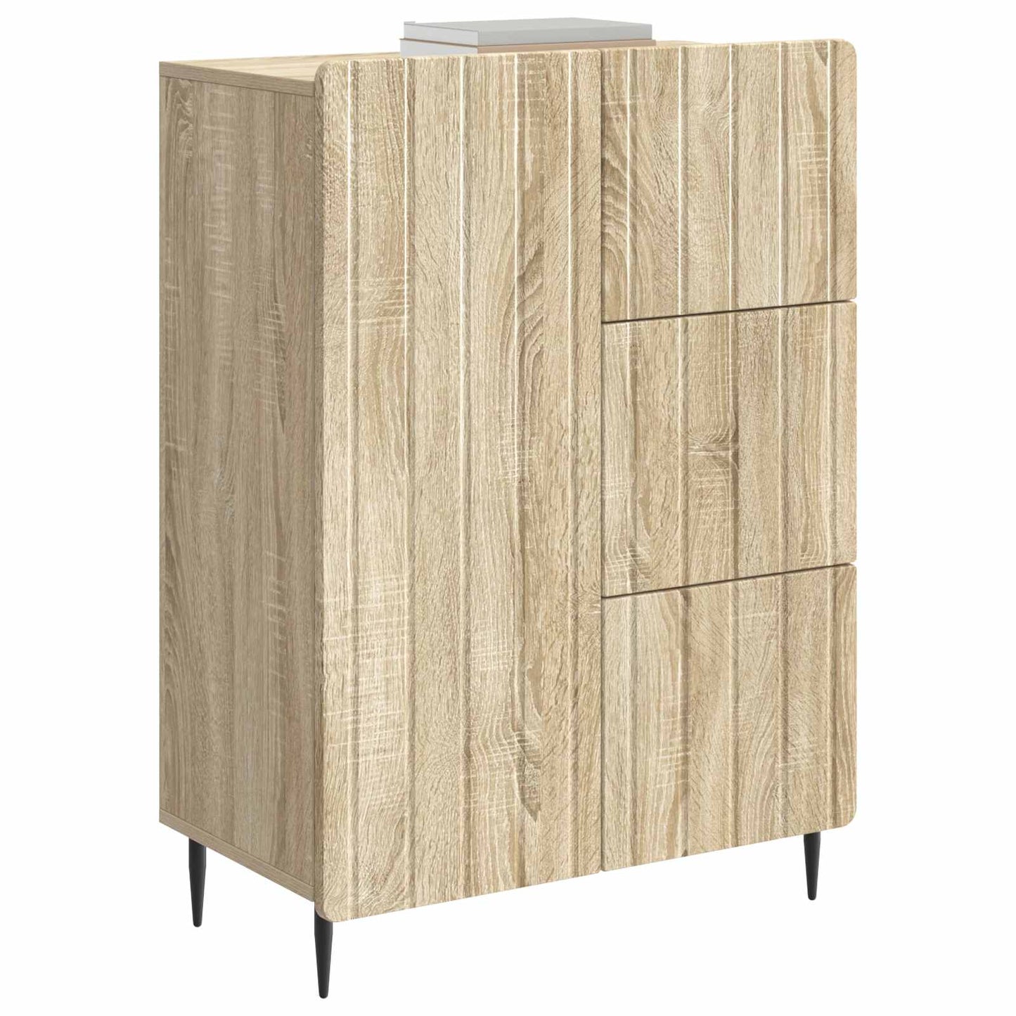 Sideboard Sonoma-Eiche 66 x 34,5 x 91,5 cm Holzwerkstoff