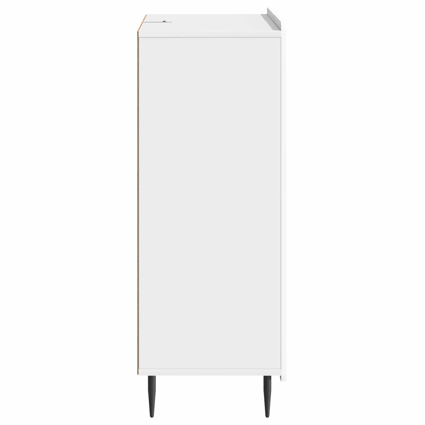 Sideboard Hochglanz Weiß 66 x 34,5 x 91,5 cm Holzwerkstoff