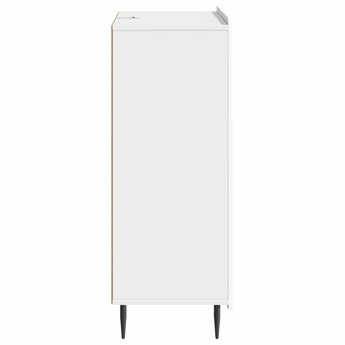 Sideboard Hochglanz Weiß 66 x 34,5 x 91,5 cm Holzwerkstoff