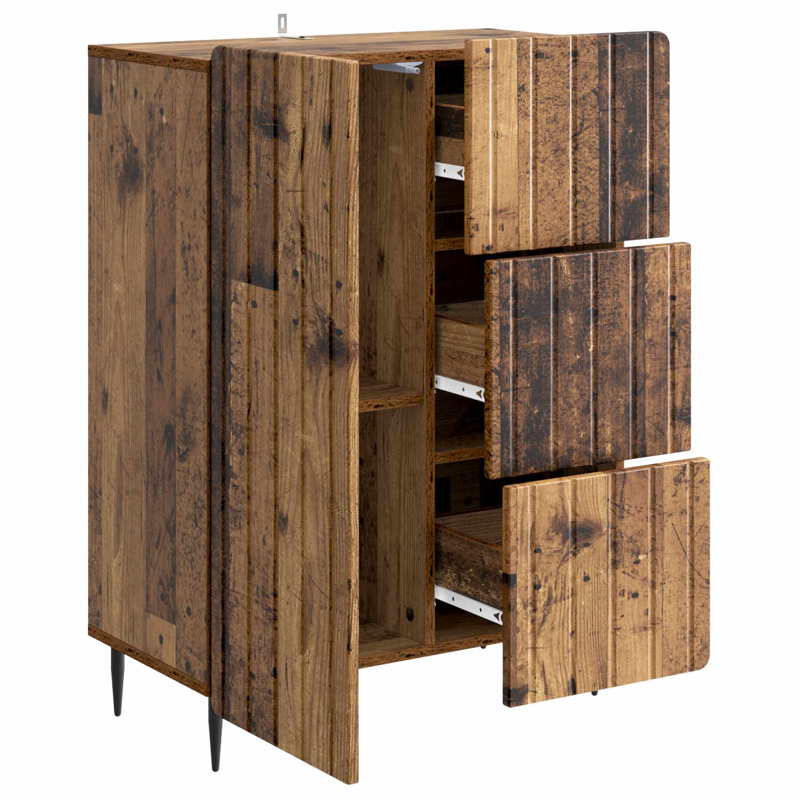Sideboard Altholz 66 x 34,5 x 91,5 cm Holzwerkstoff