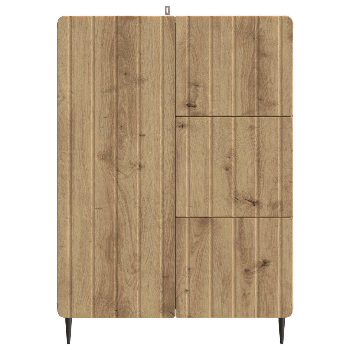 Sideboard Artisan-Eiche 66 x 34,5 x 91,5 cm Holzwerkstoff