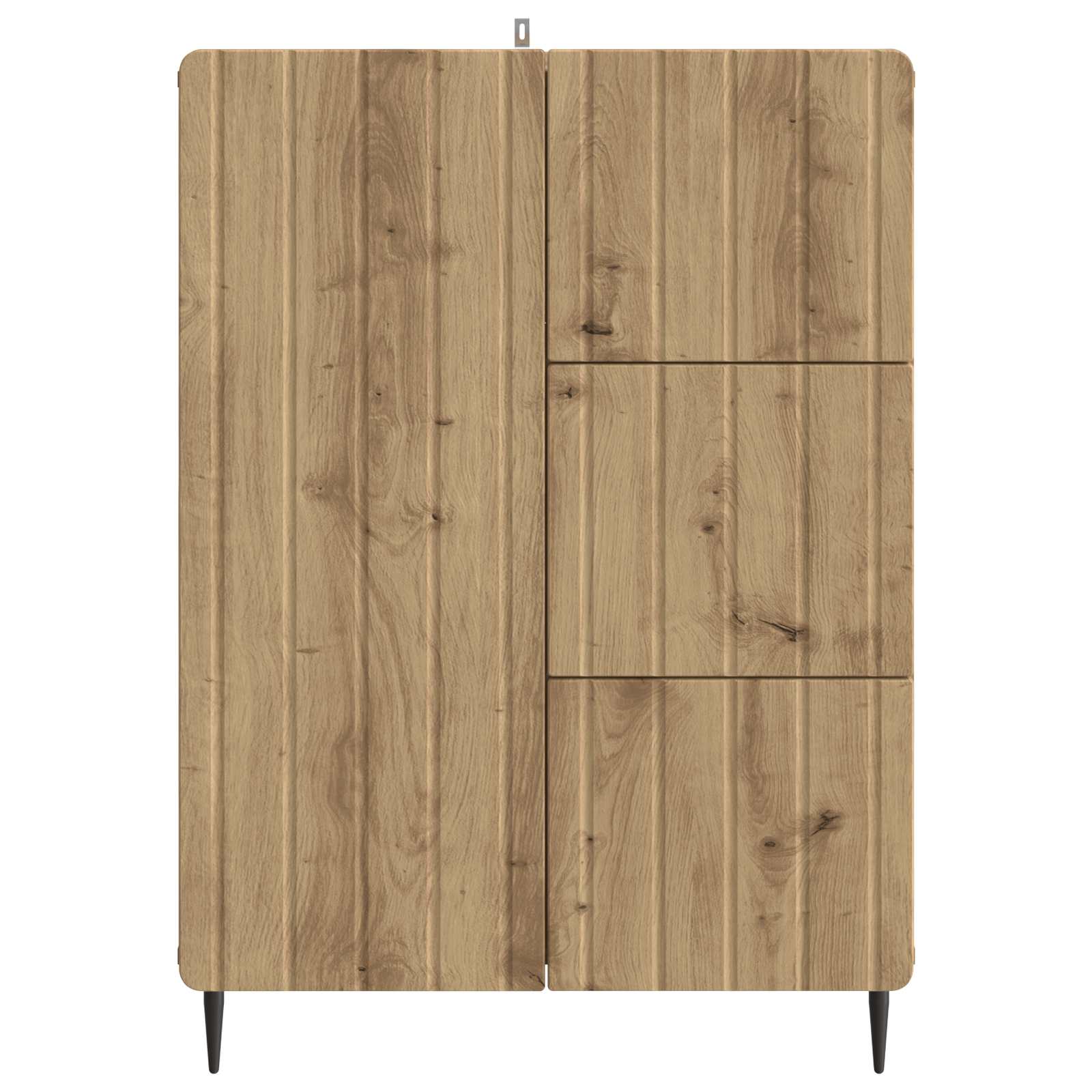 Sideboard Artisan-Eiche 66 x 34,5 x 91,5 cm Holzwerkstoff