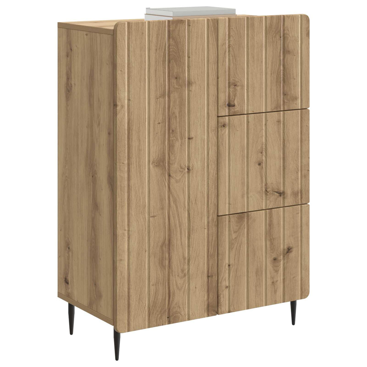 Sideboard Artisan-Eiche 66 x 34,5 x 91,5 cm Holzwerkstoff