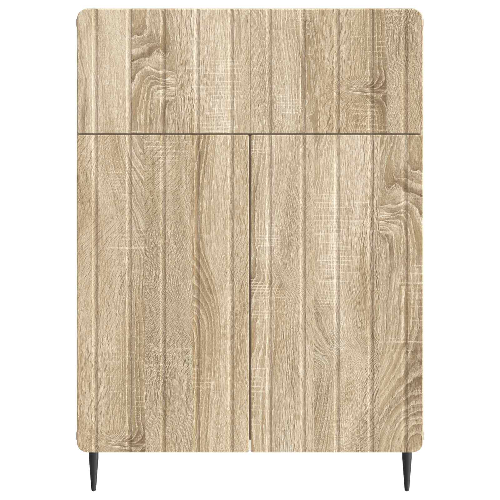 Sideboard Sonoma-Eiche 66 x 34,5 x 92 cm Holzwerkstoff