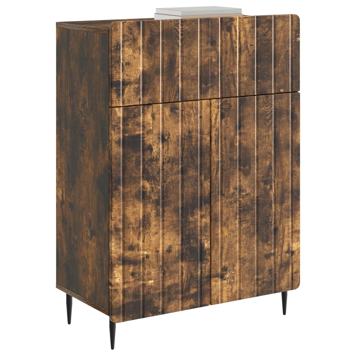 Sideboard Räuchereiche 66 x 34,5 x 92 cm Holzwerkstoff
