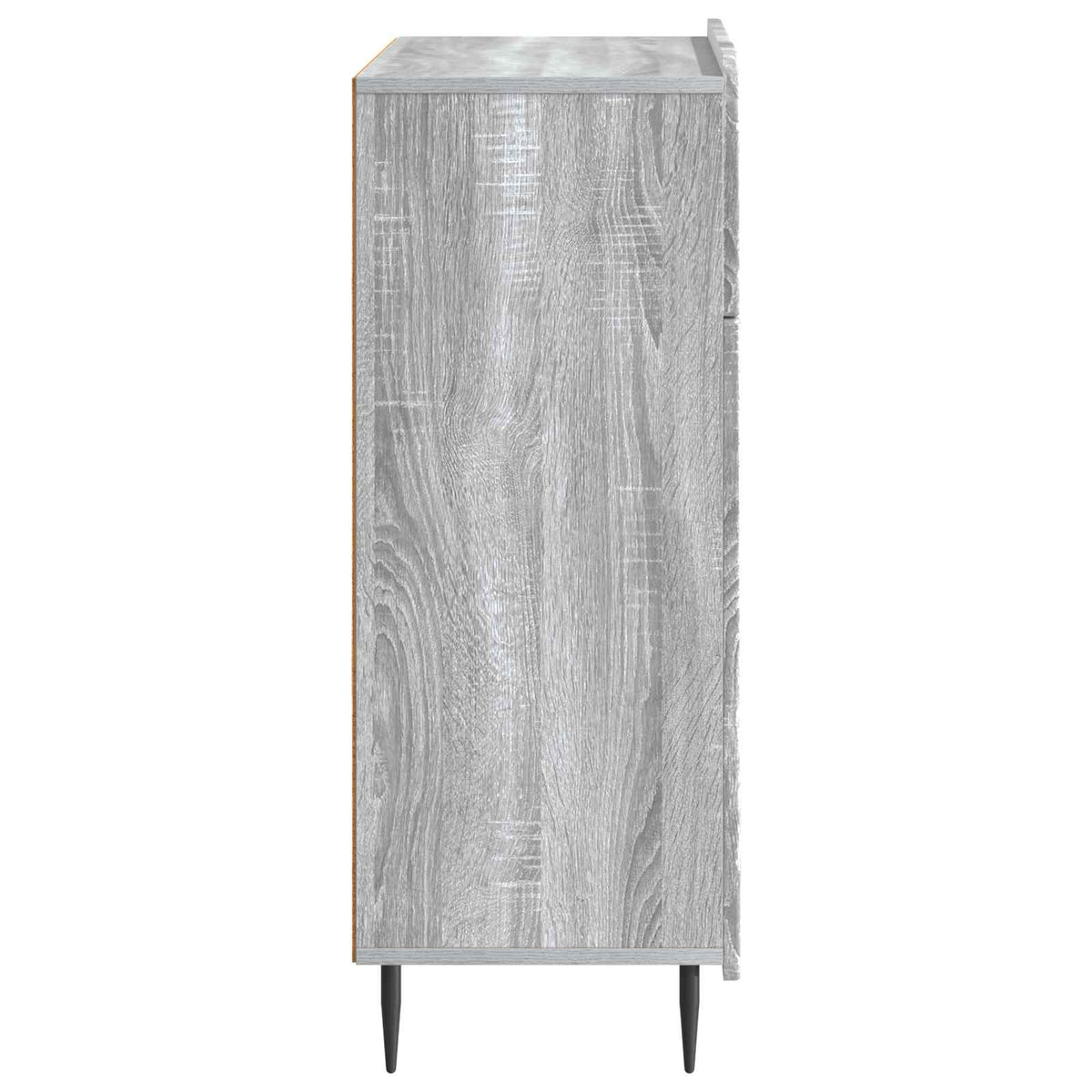 Sideboard Sonoma-Grau 66 x 34,5 x 92 cm Holzwerkstoff