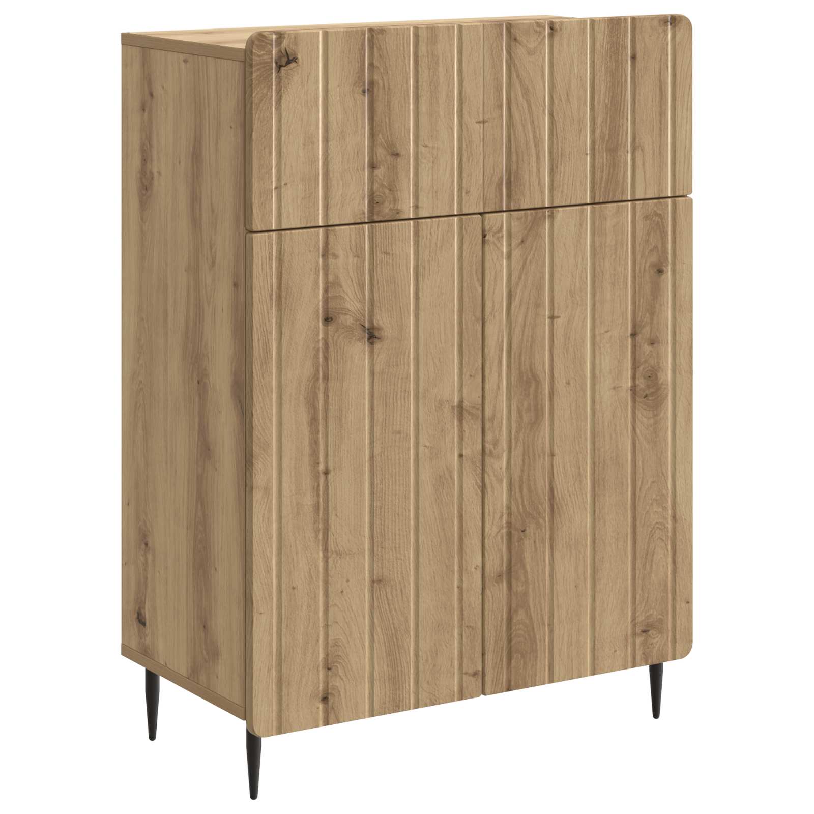 Sideboard Artisan-Eiche 66 x 34,5 x 92 cm Holzwerkstoff