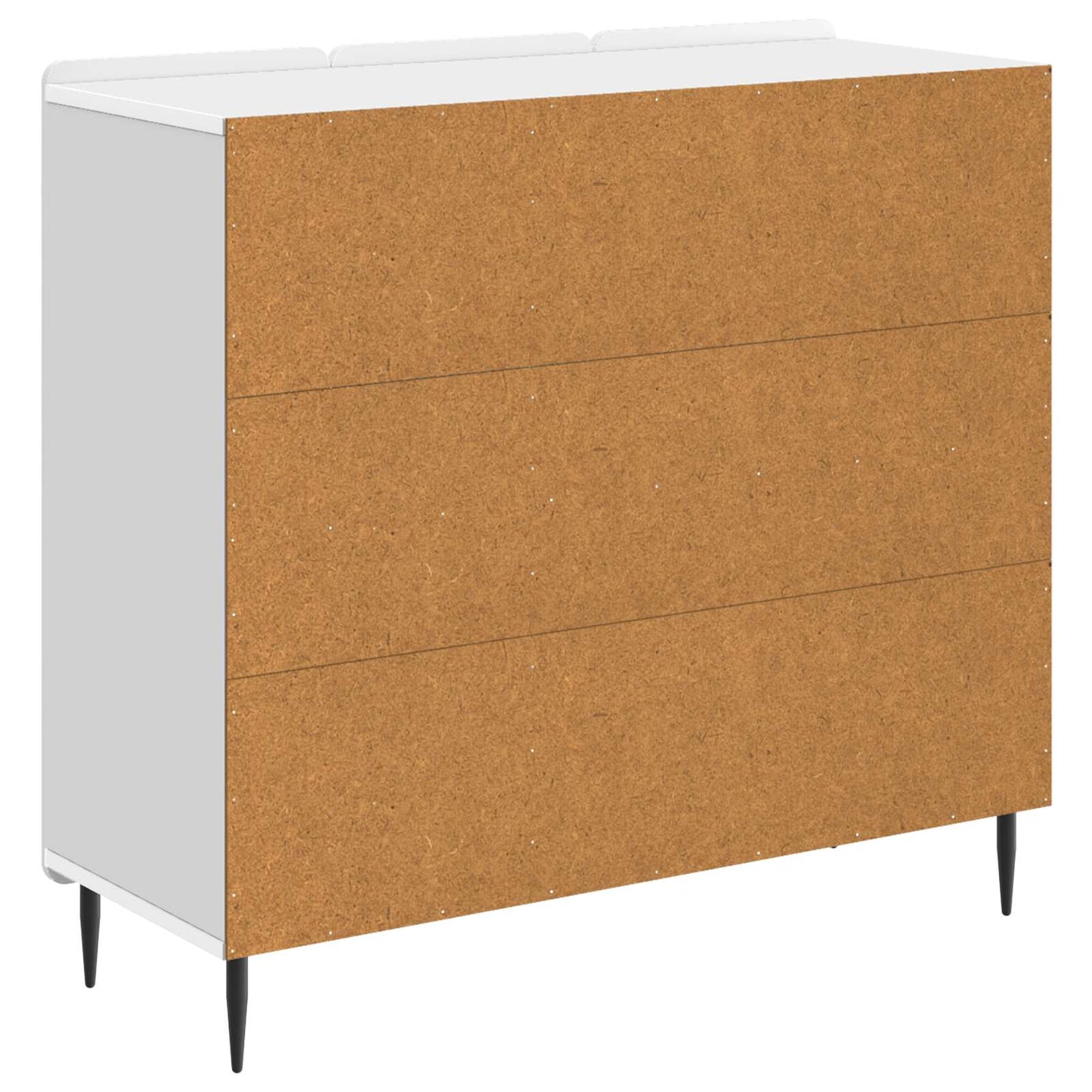 Sideboard Weiß 89 x 34,5 x 82 cm Holzwerkstoff