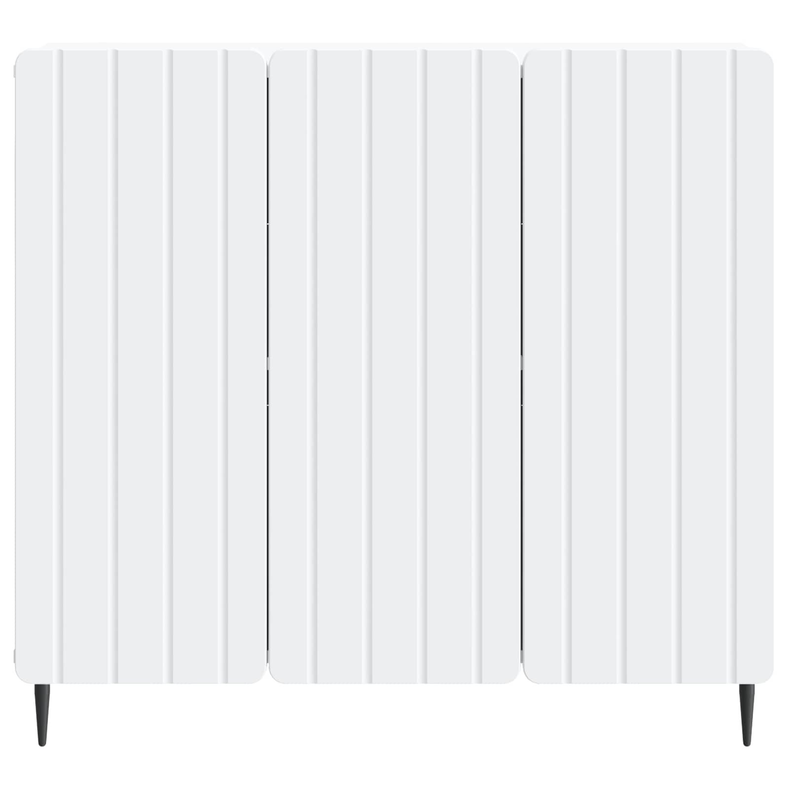 Sideboard Weiß 89 x 34,5 x 82 cm Holzwerkstoff