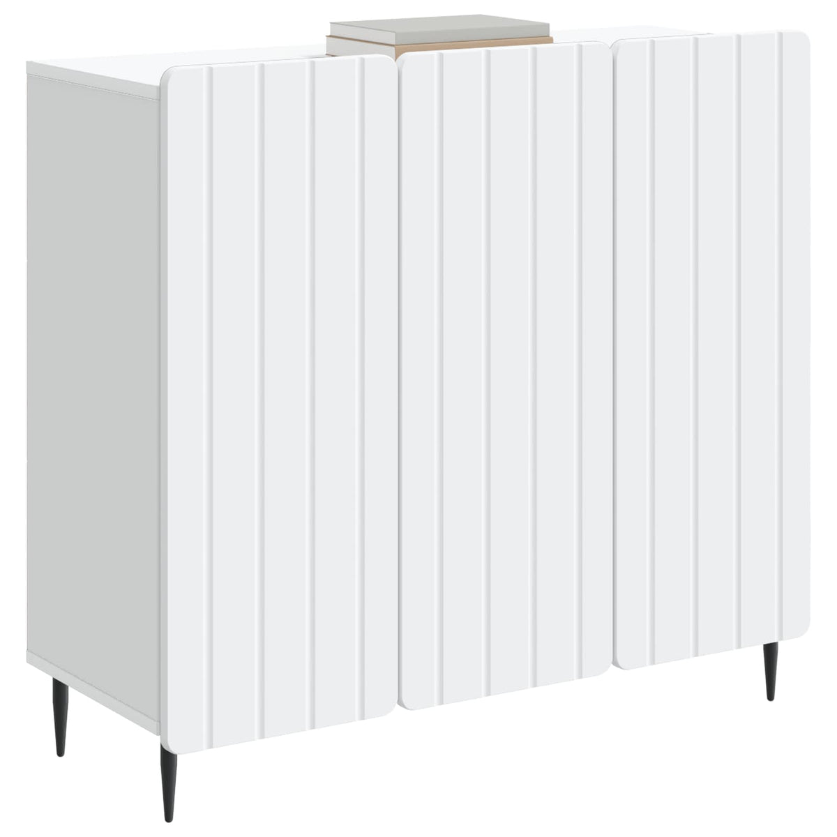 Sideboard Weiß 89 x 34,5 x 82 cm Holzwerkstoff