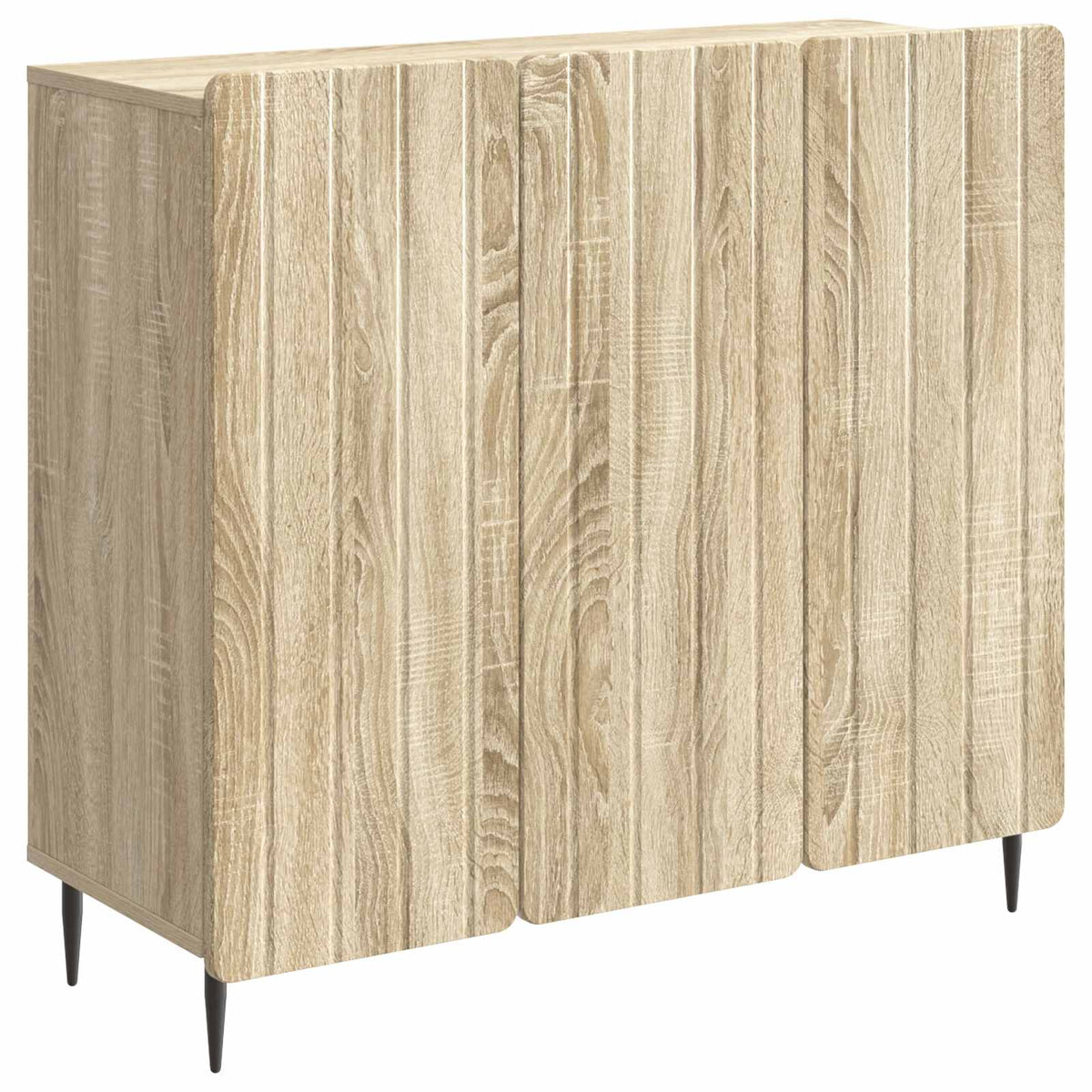 Sideboard Sonoma-Eiche 89 x 34,5 x 82 cm Holzwerkstoff