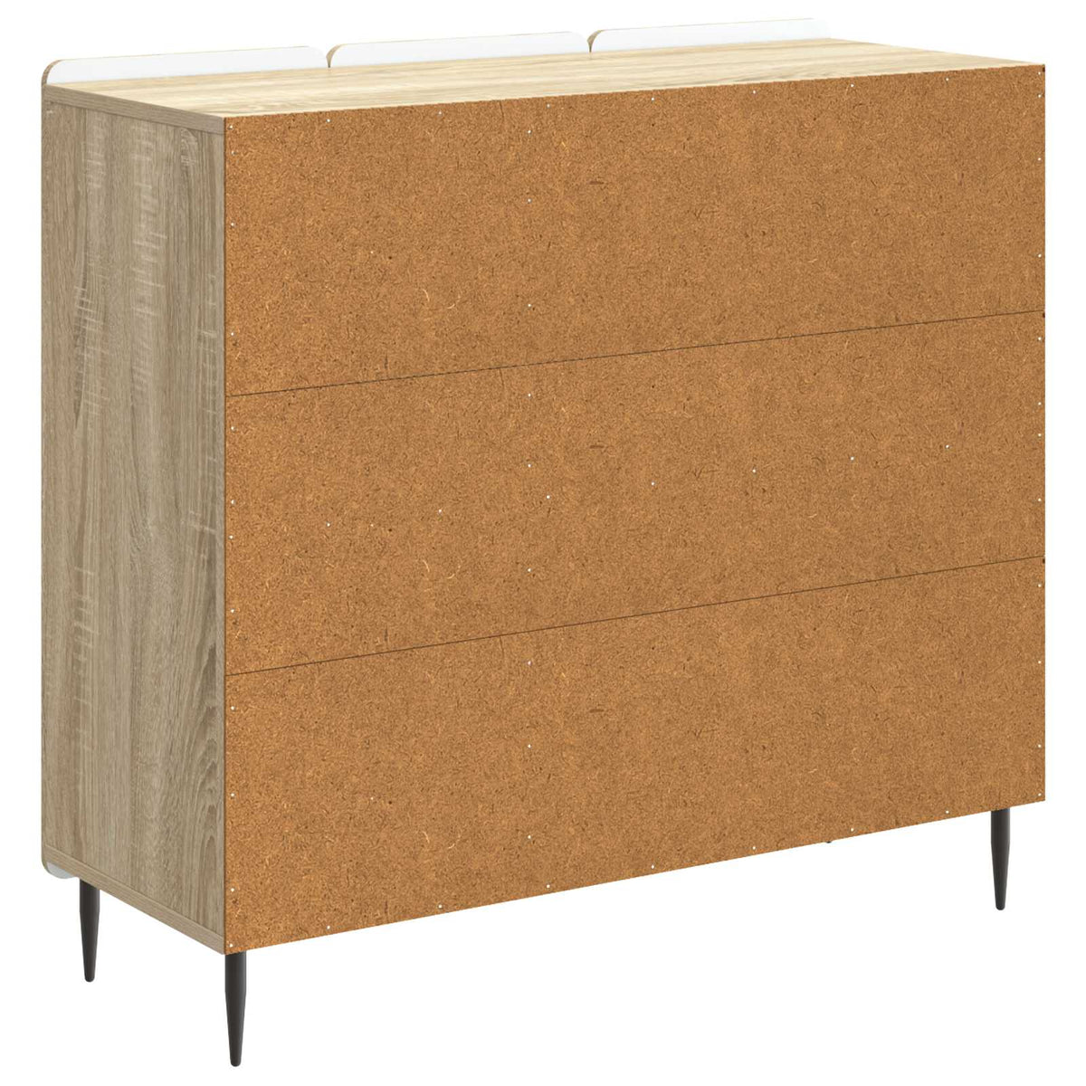 Sideboard Sonoma-Eiche 89 x 34,5 x 82 cm Holzwerkstoff