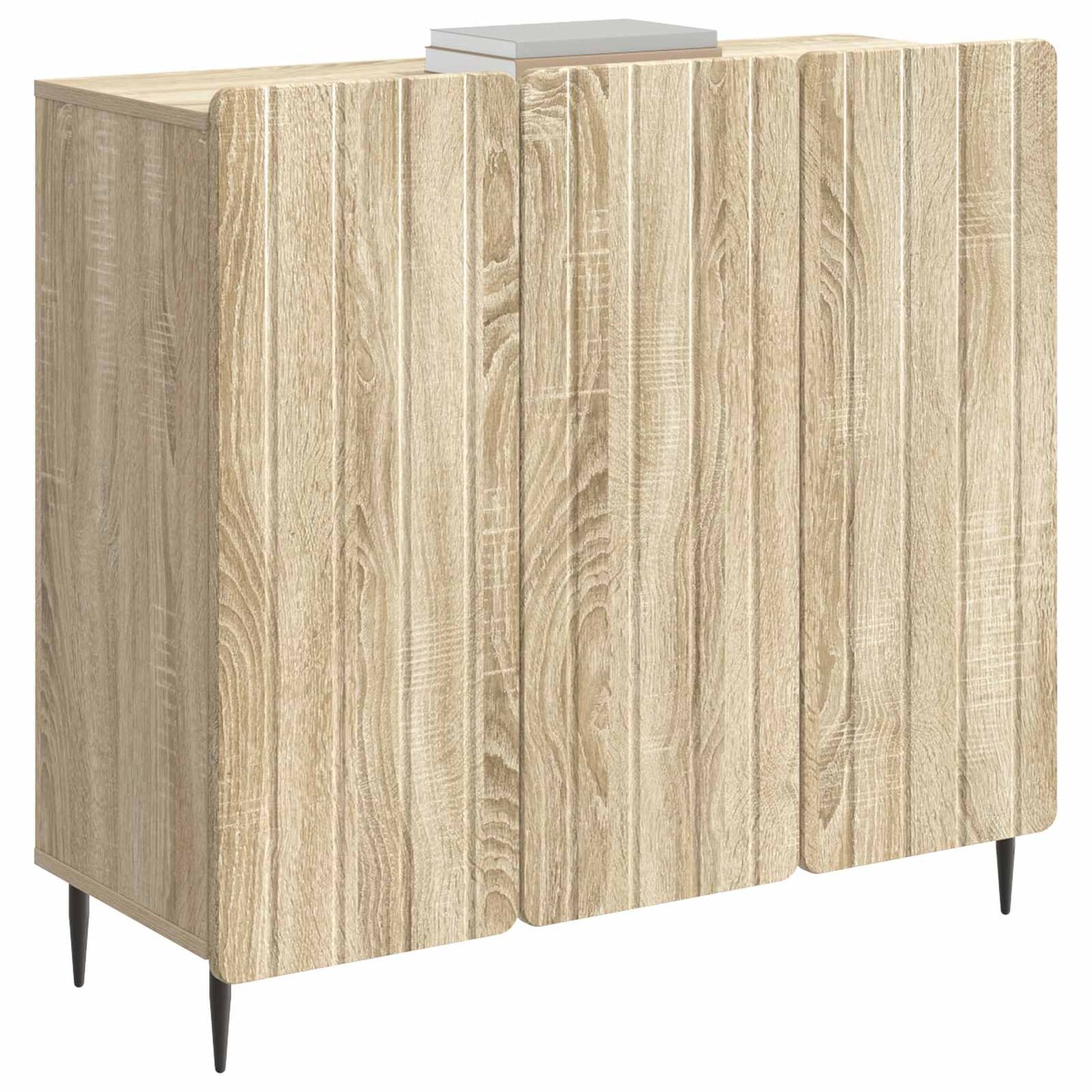 Sideboard Sonoma-Eiche 89 x 34,5 x 82 cm Holzwerkstoff