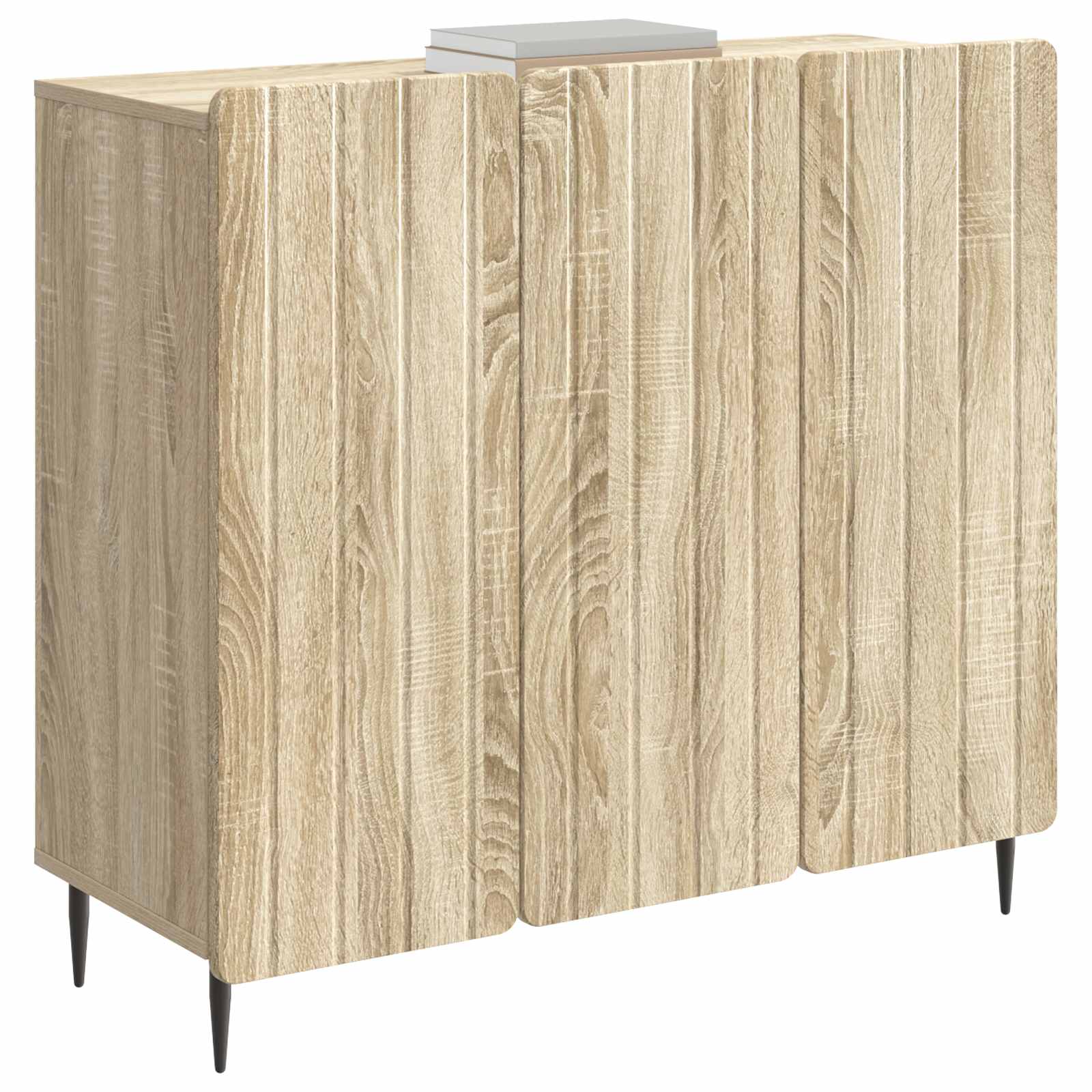 Sideboard Sonoma-Eiche 89 x 34,5 x 82 cm Holzwerkstoff