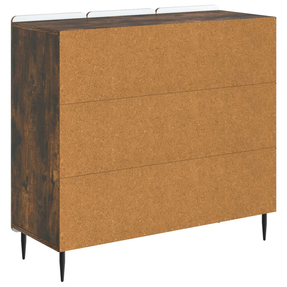 Sideboard Räuchereiche 89 x 34,5 x 82 cm Holzwerkstoff