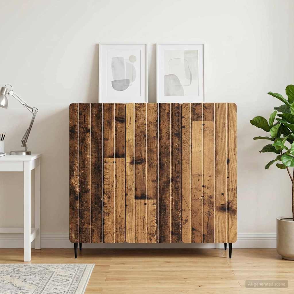 Sideboard Altholz 89 x 34,5 x 82 cm Holzwerkstoff