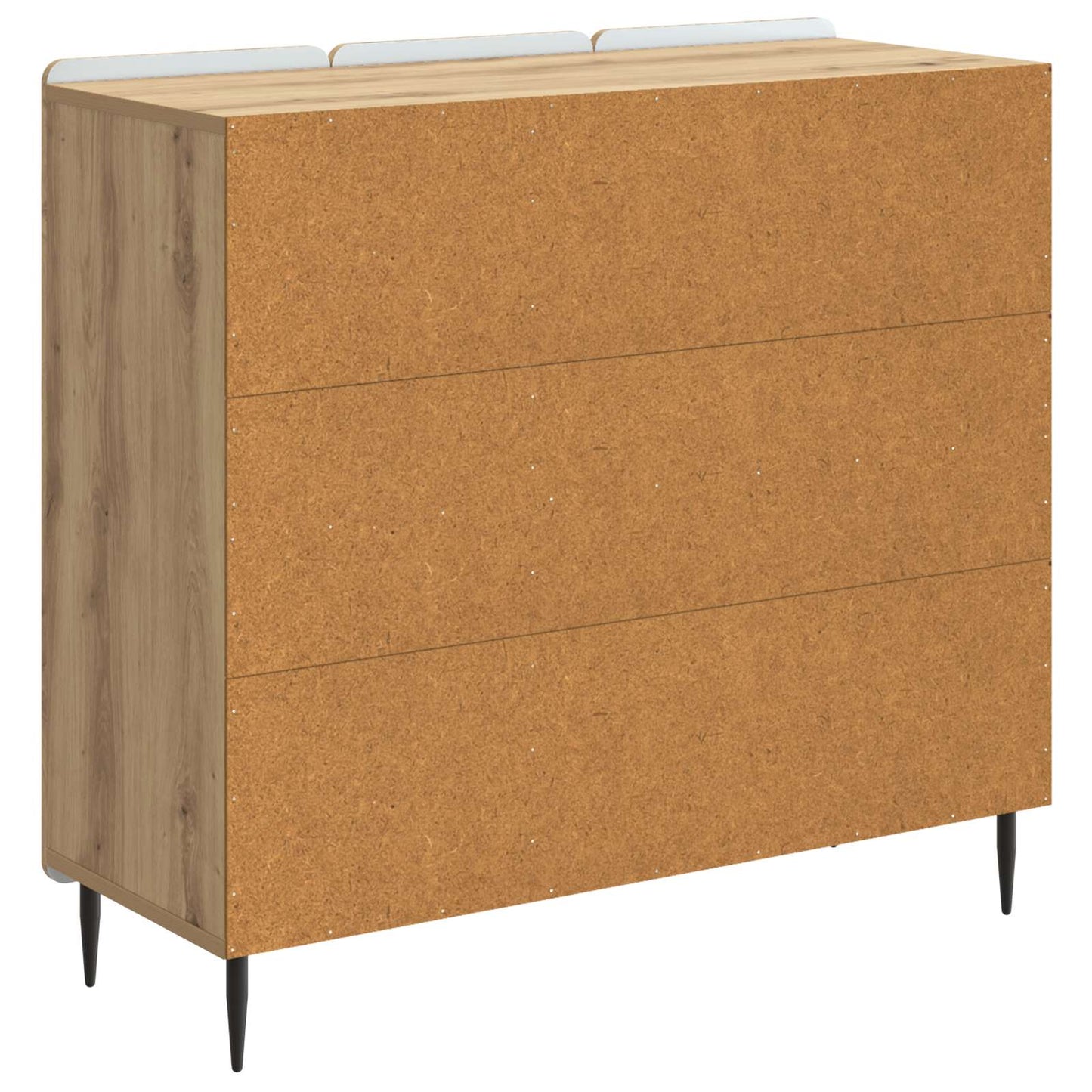 Sideboard Artisan-Eiche 89 x 34,5 x 82 cm Holzwerkstoff