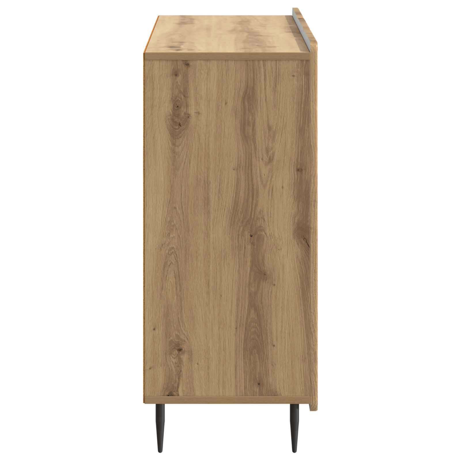 Sideboard Artisan-Eiche 89 x 34,5 x 82 cm Holzwerkstoff