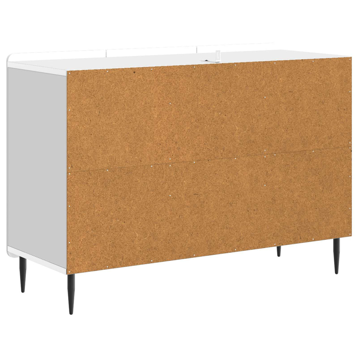 Sideboard Weiß 89 x 34,5 x 62 cm Holzwerkstoff