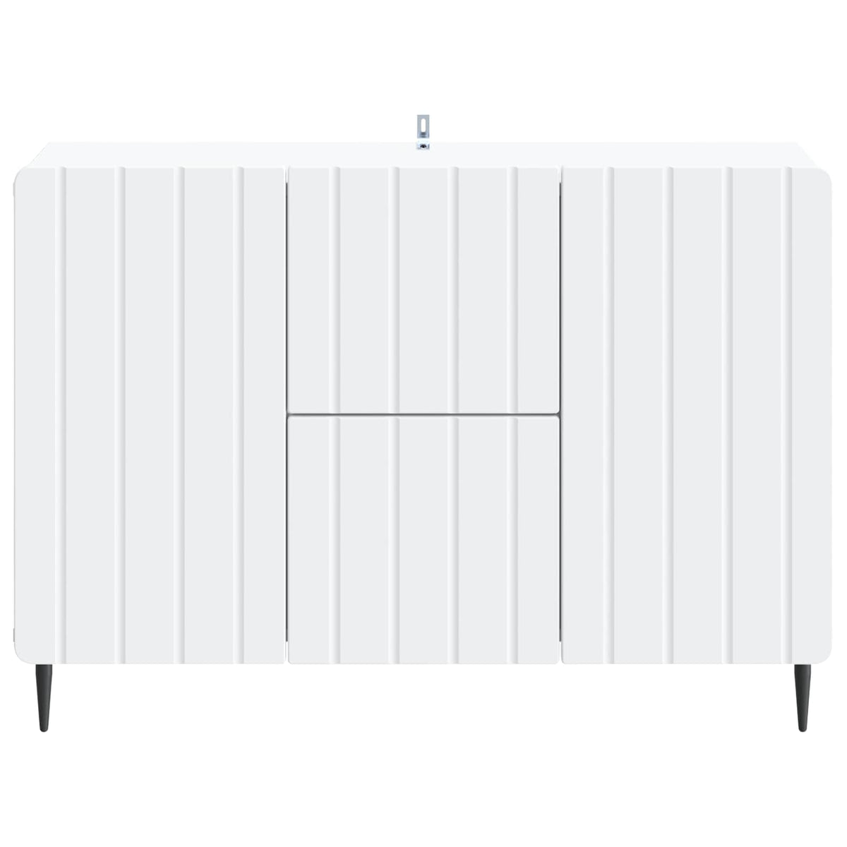 Sideboard Weiß 89 x 34,5 x 62 cm Holzwerkstoff