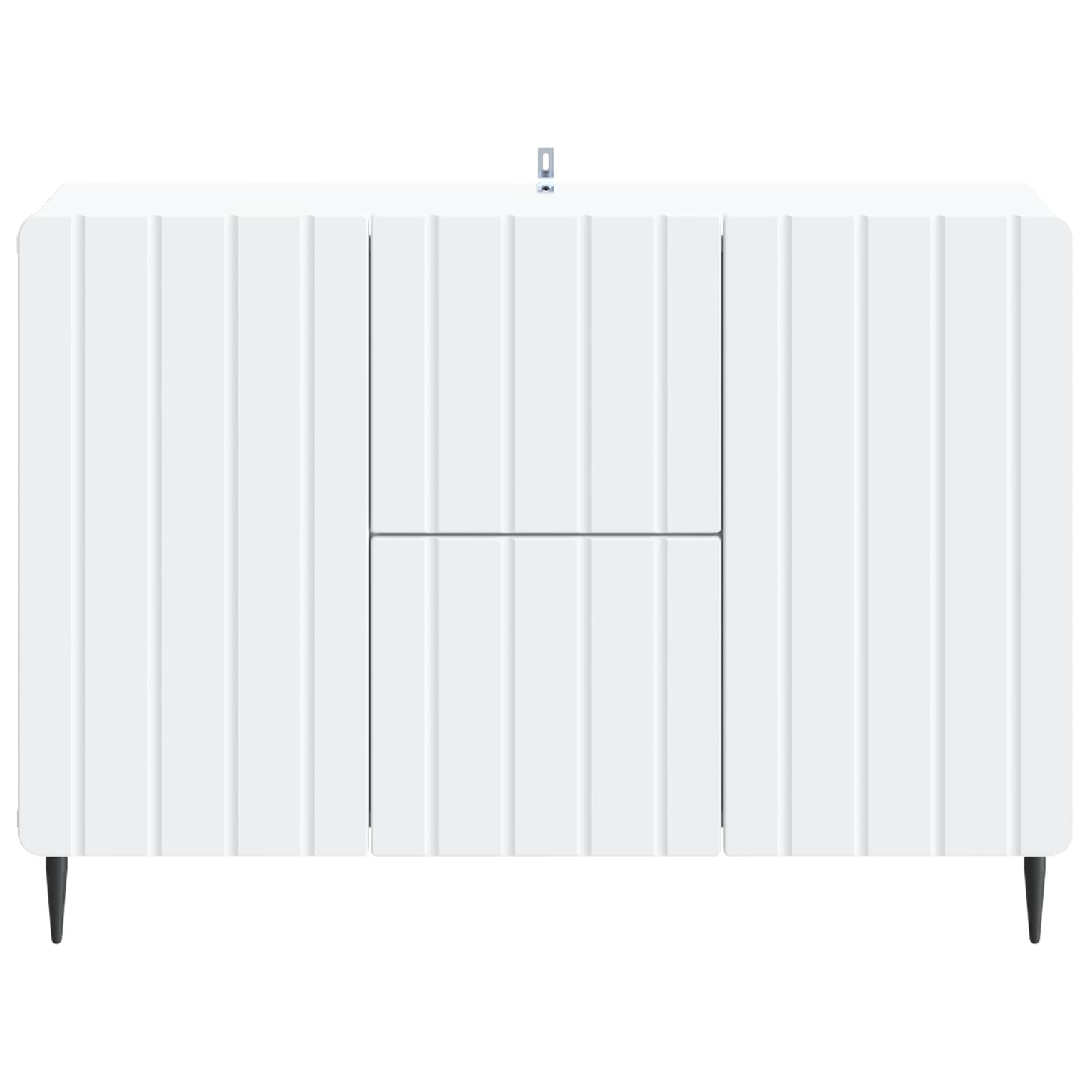 Sideboard Weiß 89 x 34,5 x 62 cm Holzwerkstoff