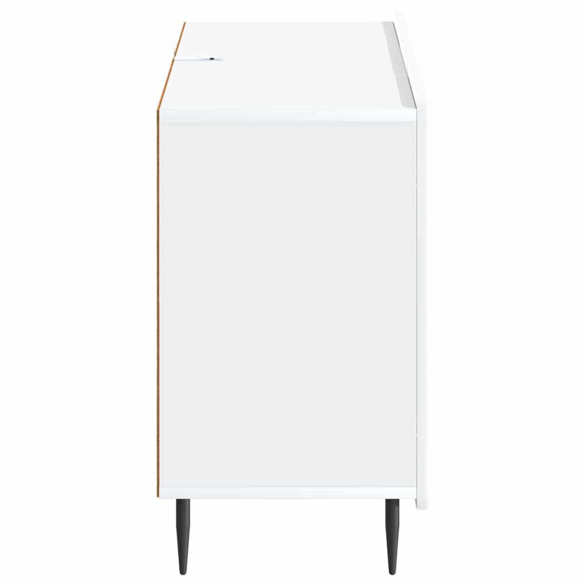 Sideboard Weiß 89 x 34,5 x 62 cm Holzwerkstoff