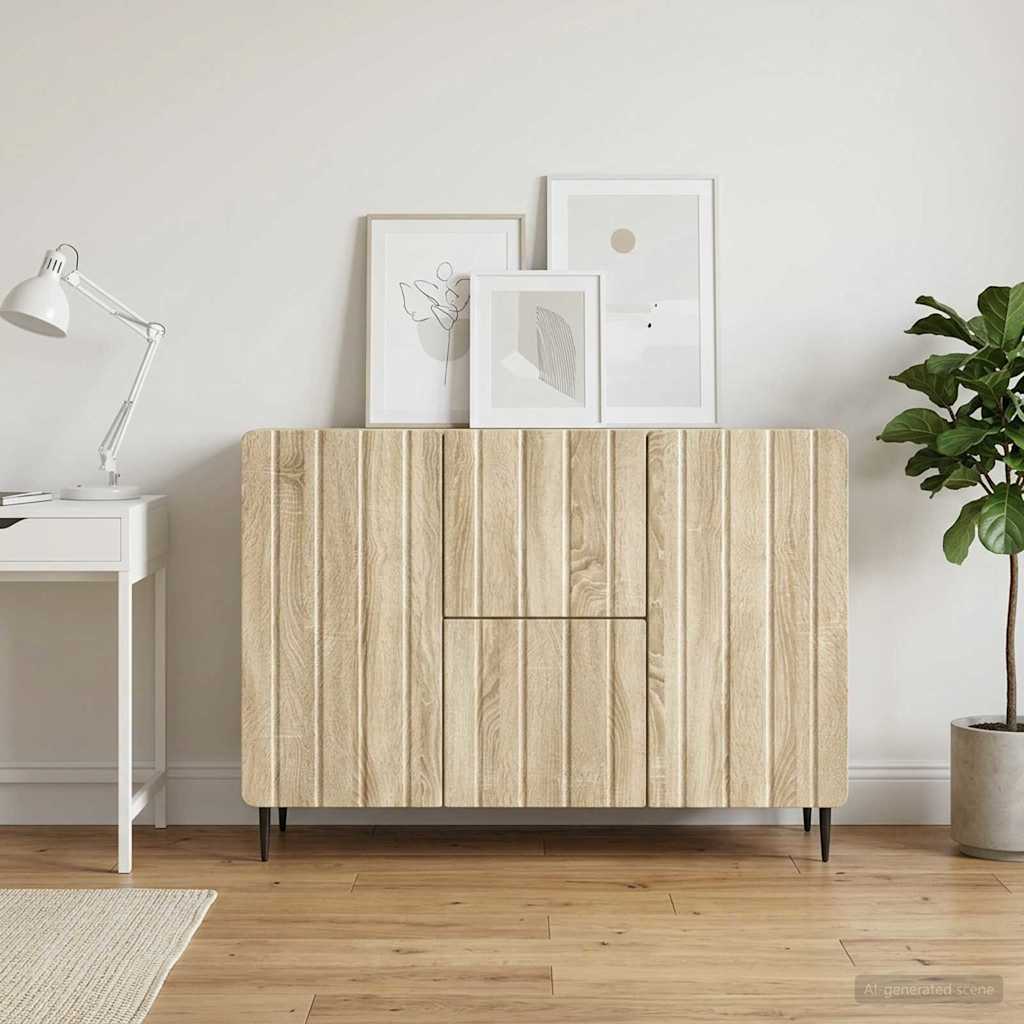 Sideboard Sonoma-Eiche 89 x 34,5 x 62 cm Holzwerkstoff