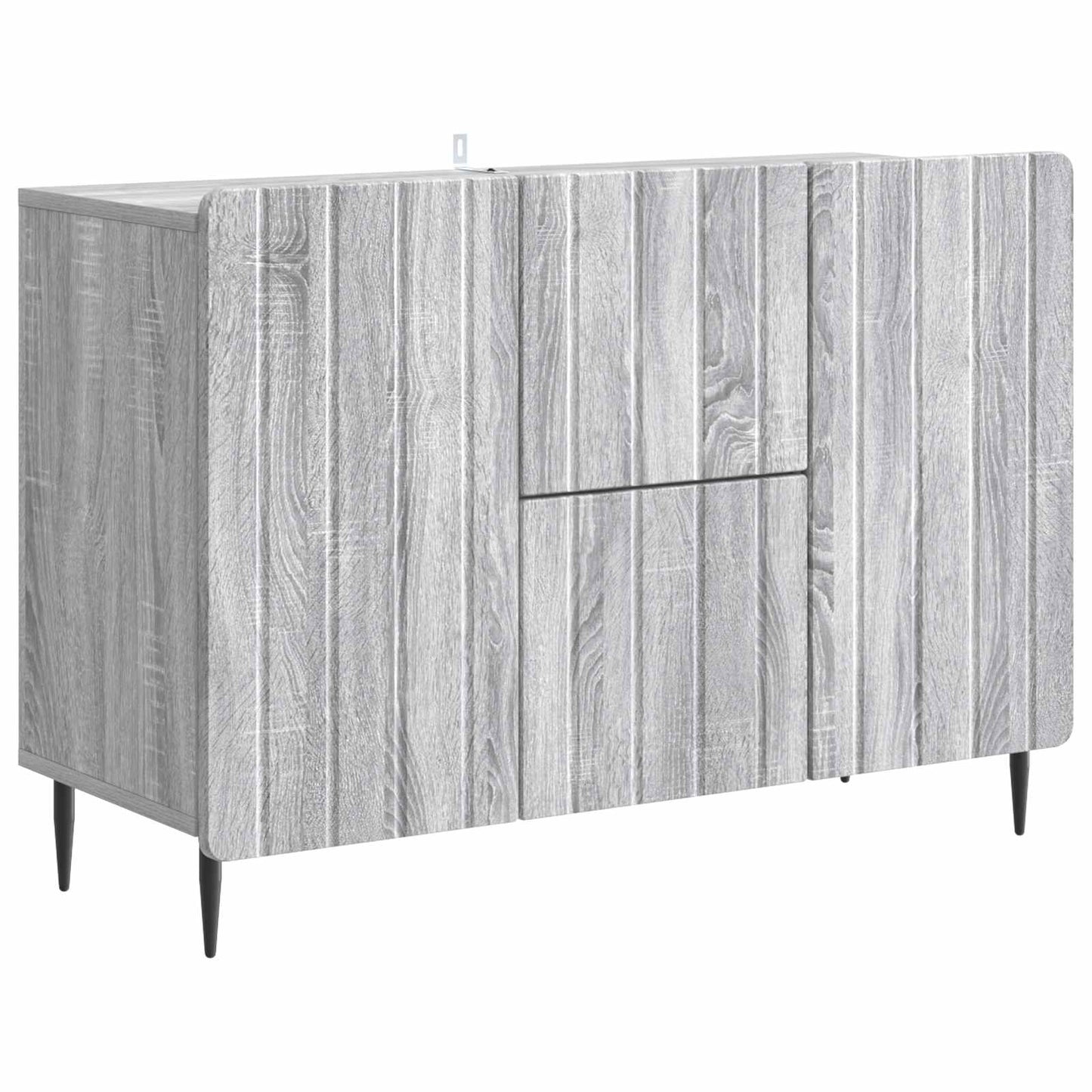 Sideboard Graues Sonoma 89 x 34,5 x 62 cm Holzwerkstoff