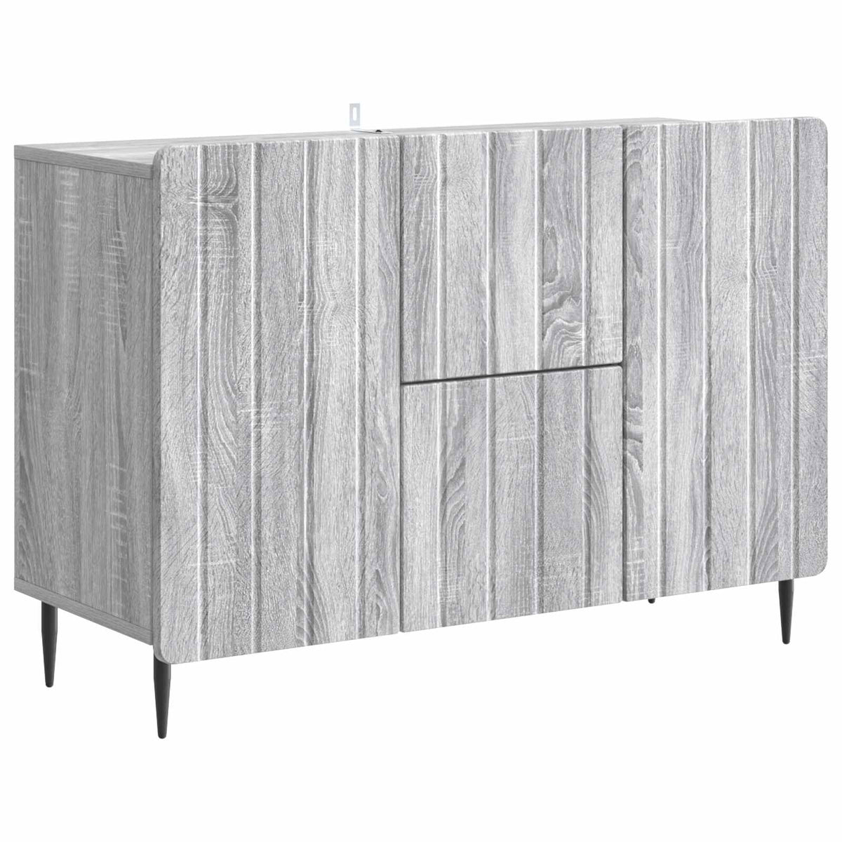 Sideboard Graues Sonoma 89 x 34,5 x 62 cm Holzwerkstoff