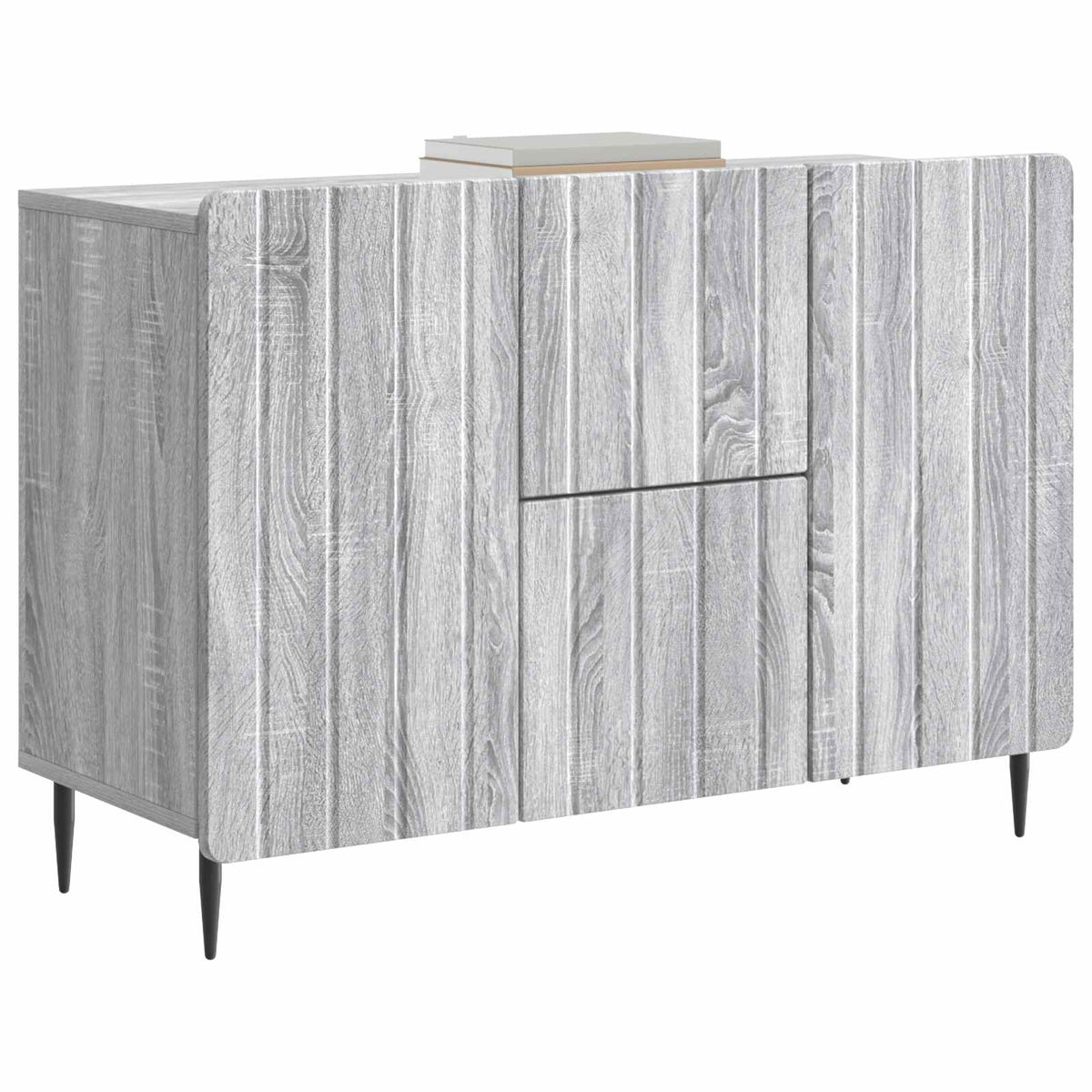 Sideboard Graues Sonoma 89 x 34,5 x 62 cm Holzwerkstoff