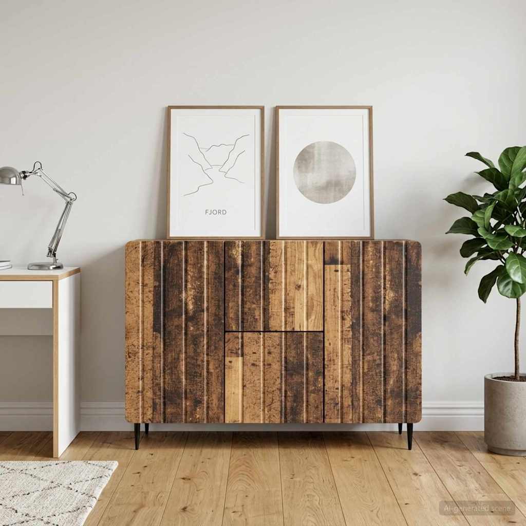 Sideboard Altholz 89 x 34,5 x 62 cm Holzwerkstoff