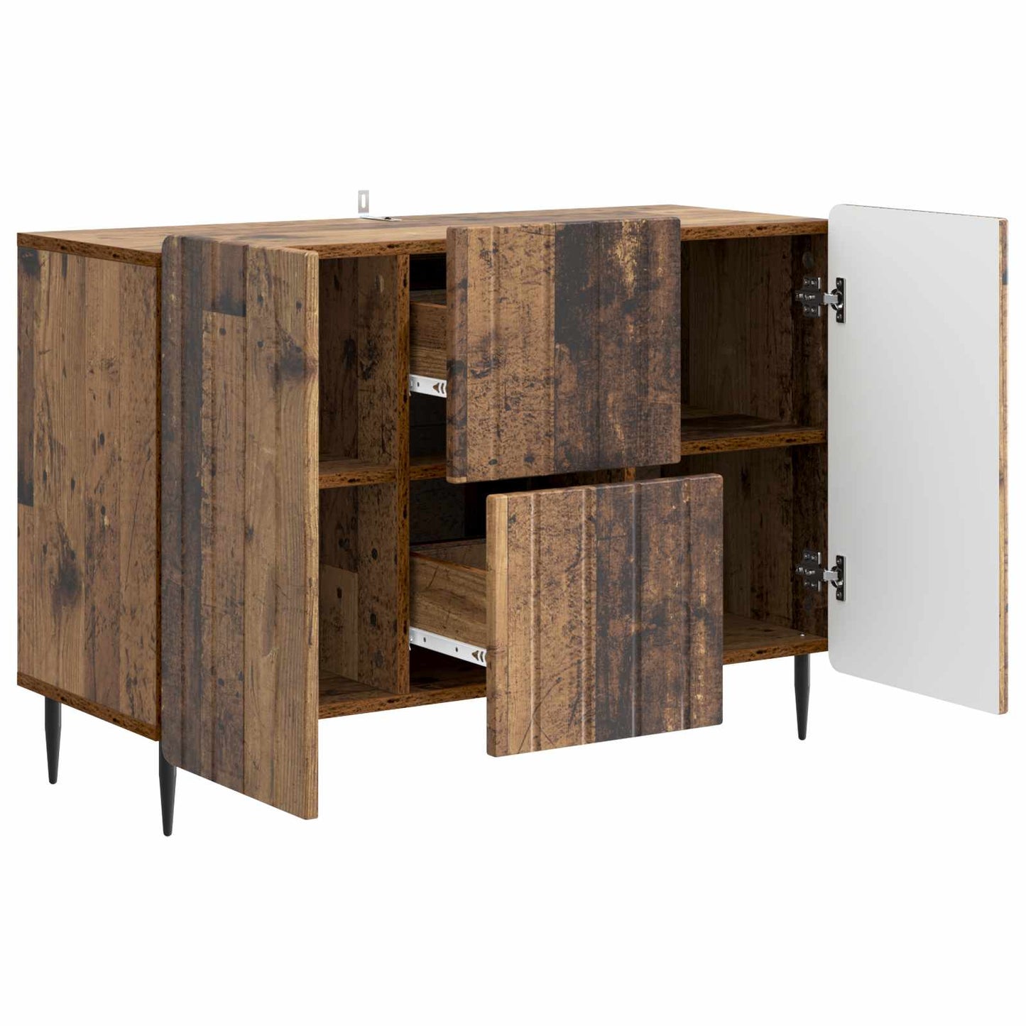 Sideboard Altholz 89 x 34,5 x 62 cm Holzwerkstoff