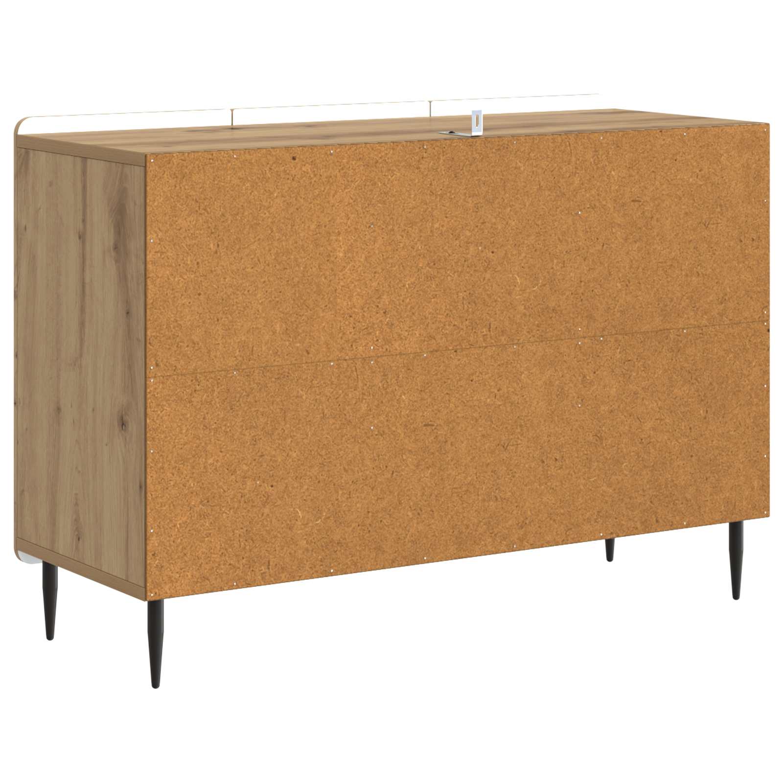 Sideboard Artisan-Eiche 89 x 34,5 x 62 cm Holzwerkstoff