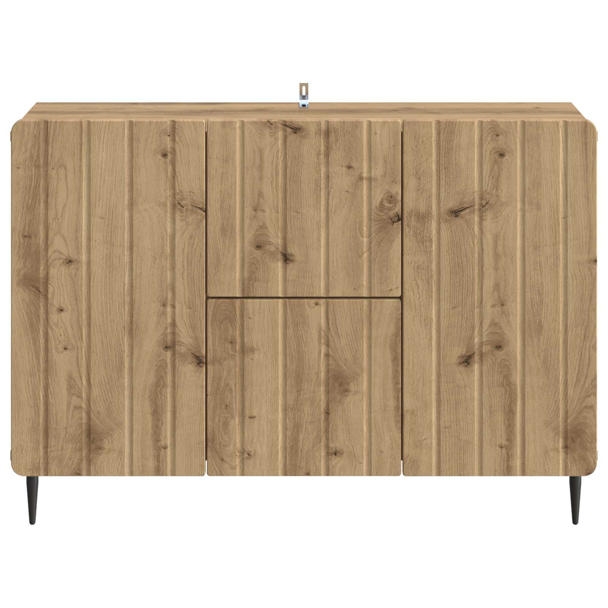 Sideboard Artisan-Eiche 89 x 34,5 x 62 cm Holzwerkstoff