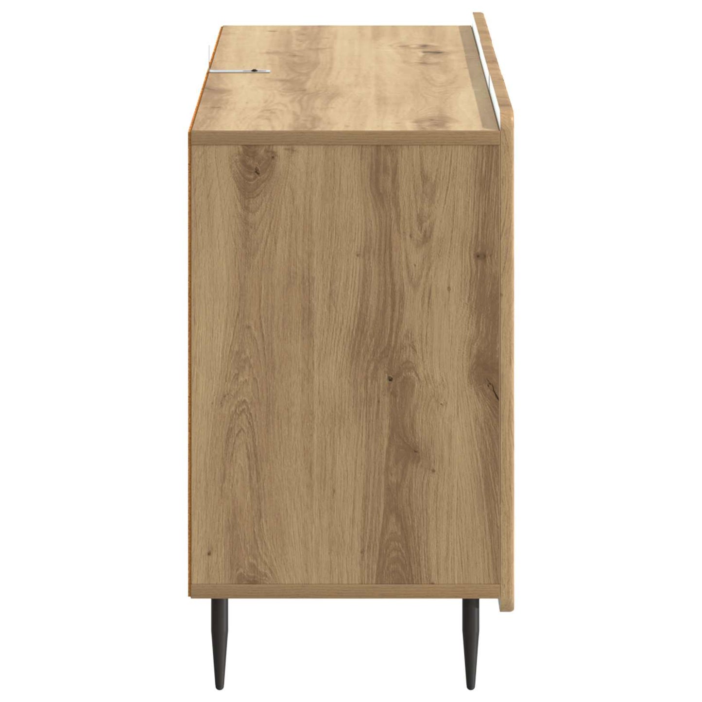 Sideboard Artisan-Eiche 89 x 34,5 x 62 cm Holzwerkstoff