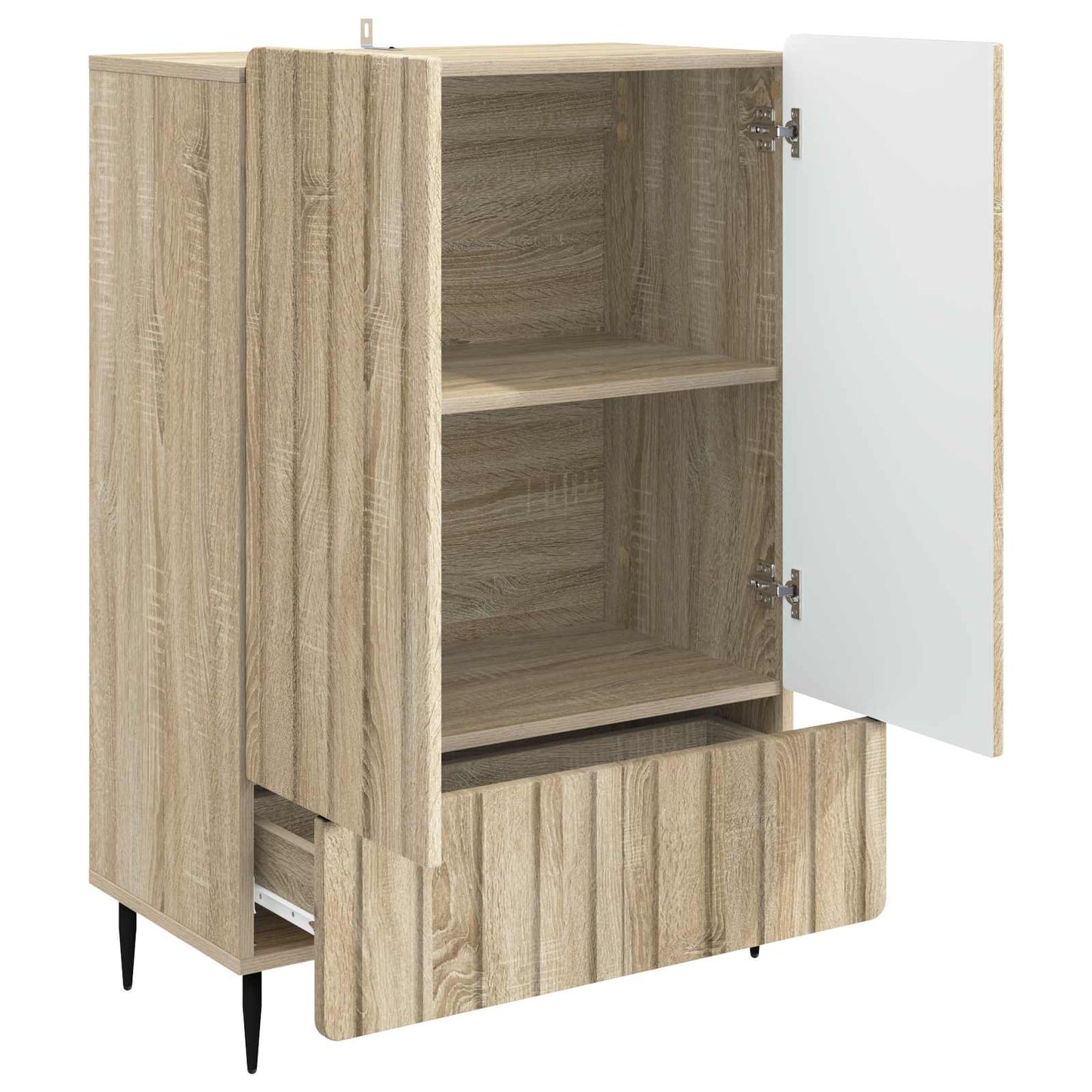 Sideboard Sonoma-Eiche 66 x 34,5 x 97 cm Holzwerkstoff