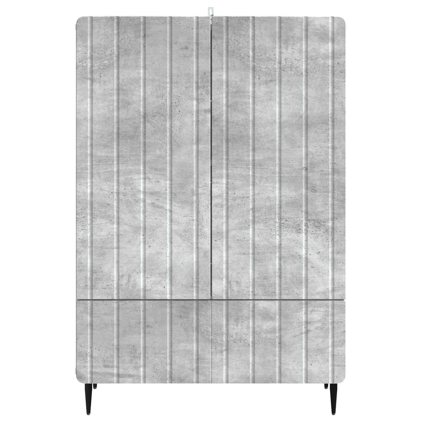 Sideboard Betongrau 66 x 34,5 x 97 cm Holzwerkstoff