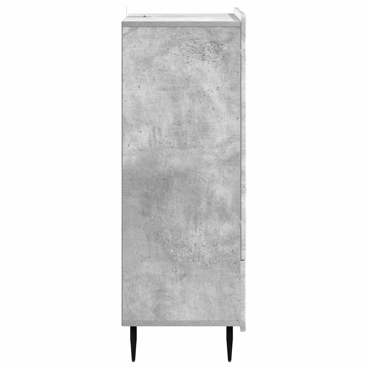 Sideboard Betongrau 66 x 34,5 x 97 cm Holzwerkstoff