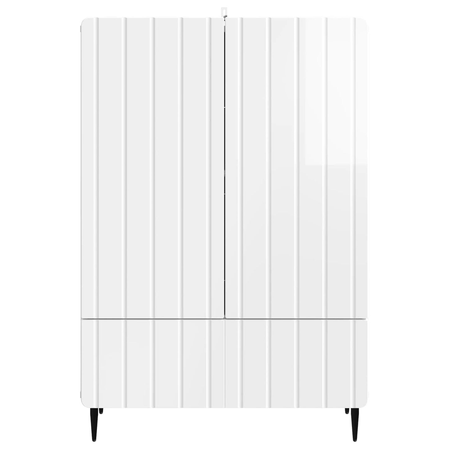 Sideboard Hochglanz Weiß 66 x 34,5 x 97 cm Holzwerkstoff