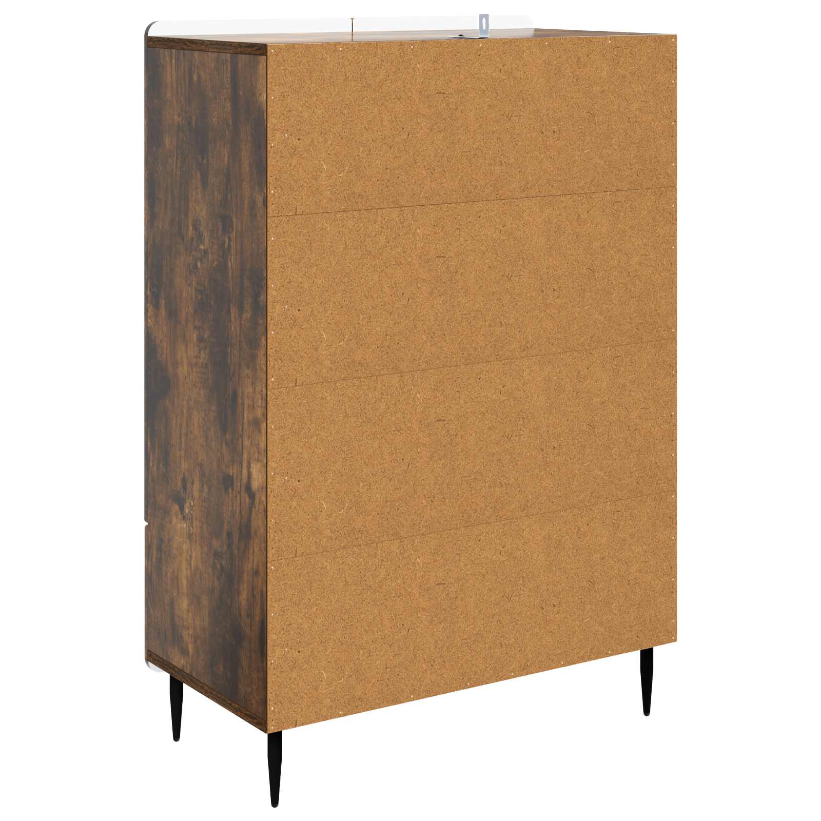 Sideboard Räuchereiche 66 x 34,5 x 97 cm Holzwerkstoff