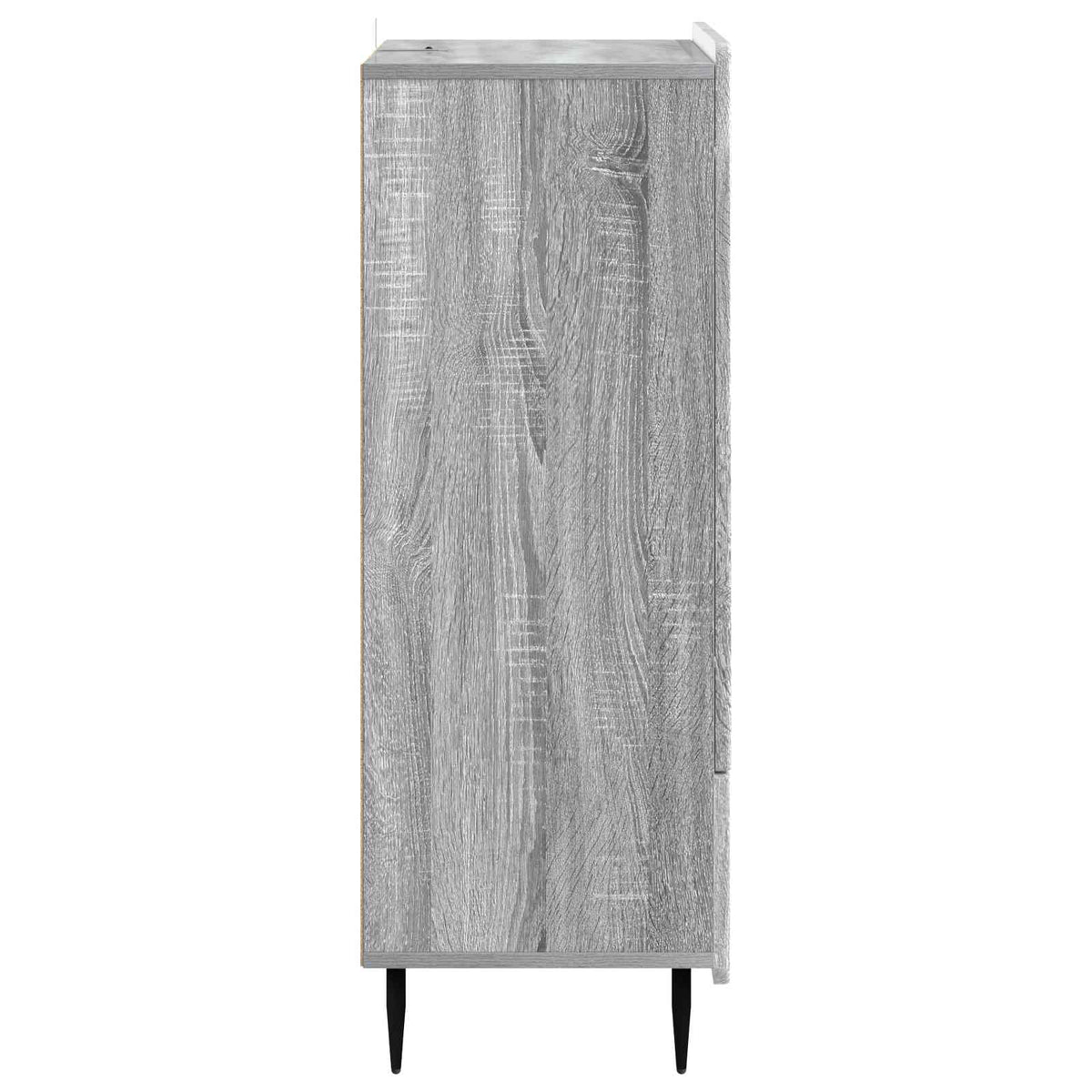 Sideboard Sonoma-Grau 66 x 34,5 x 97 cm Holzwerkstoff