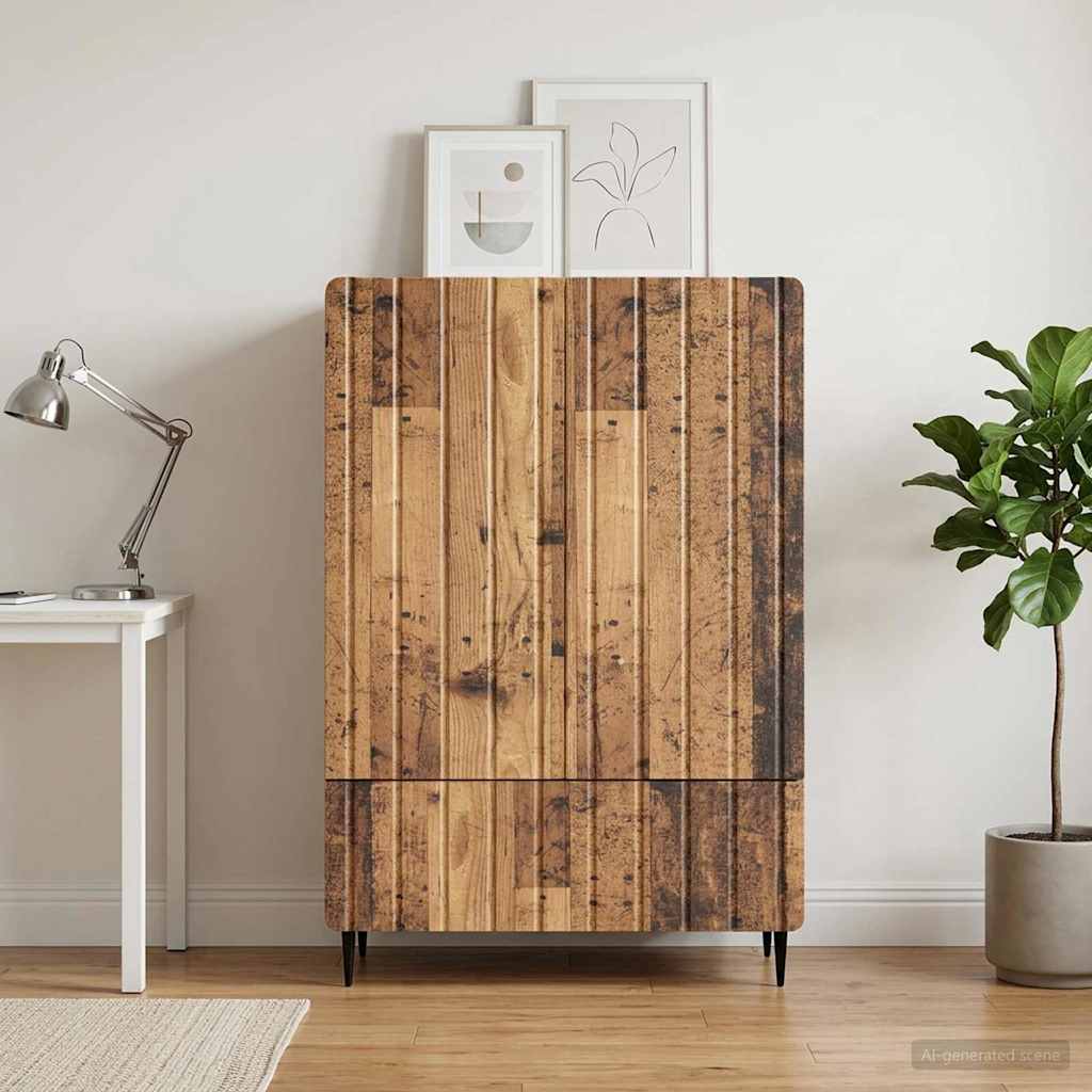 Sideboard Altholz 66 x 34,5 x 97 cm Holzwerkstoff