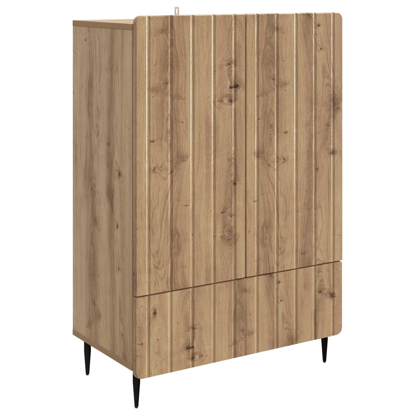 Sideboard Artisan-Eiche 66 x 34,5 x 97 cm Holzwerkstoff