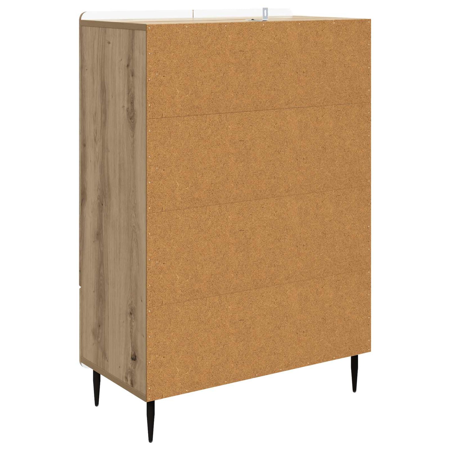 Sideboard Artisan-Eiche 66 x 34,5 x 97 cm Holzwerkstoff