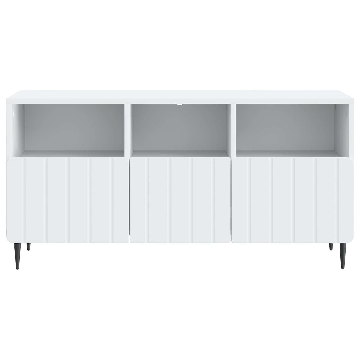 TV-Schränk mit Schubladen Weiß 102 x 34,5 x 50 cm Holzwerkstoff