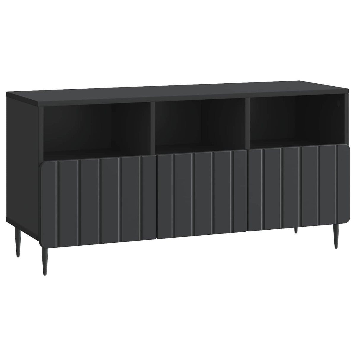 TV-Schränk Schwarz 102 x 34,5 x 50 cm Holzwerkstoff