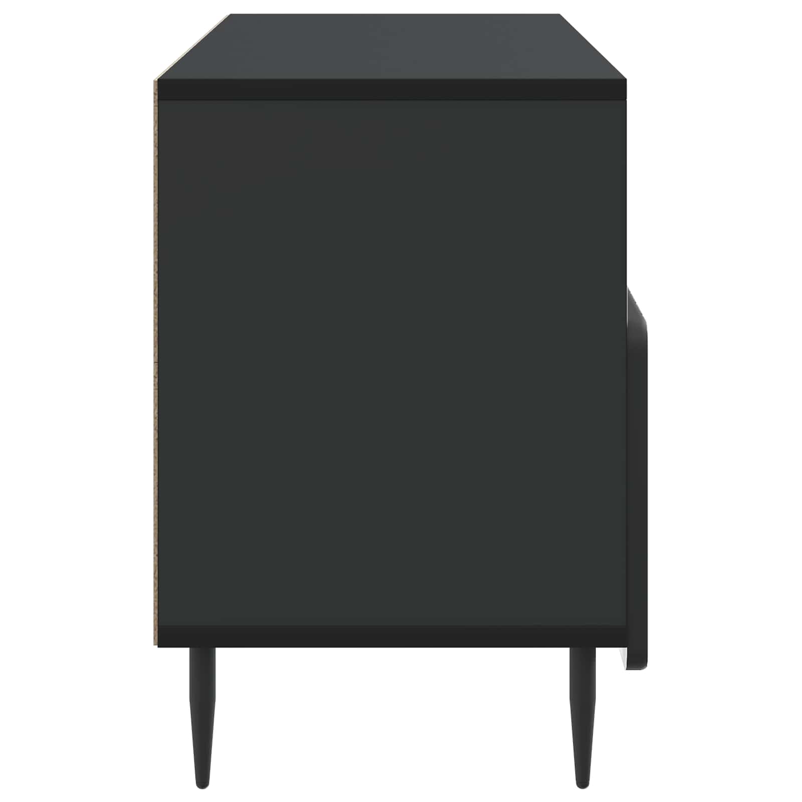 TV-Schränk Schwarz 102 x 34,5 x 50 cm Holzwerkstoff