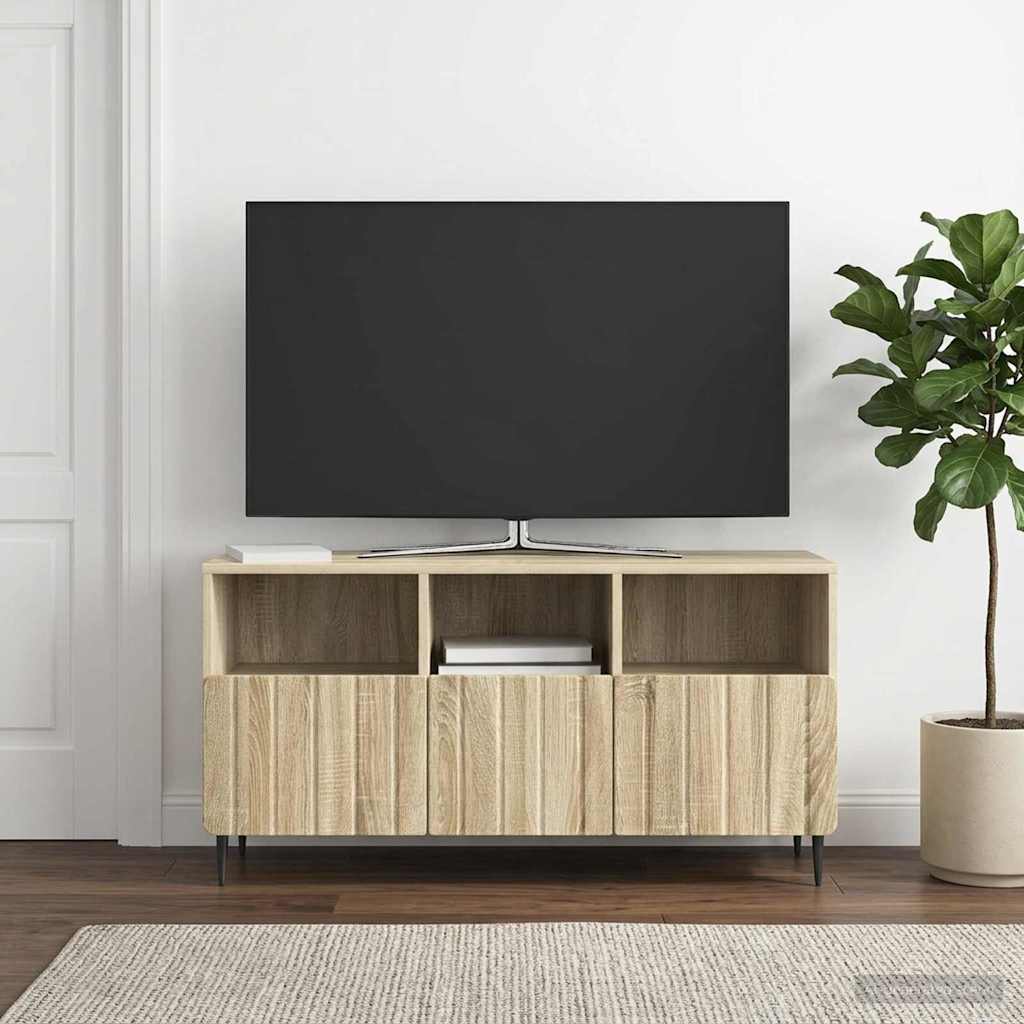 TV-Schränk Sonoma-Eiche 102 x 34,5 x 50 cm Holzwerkstoff