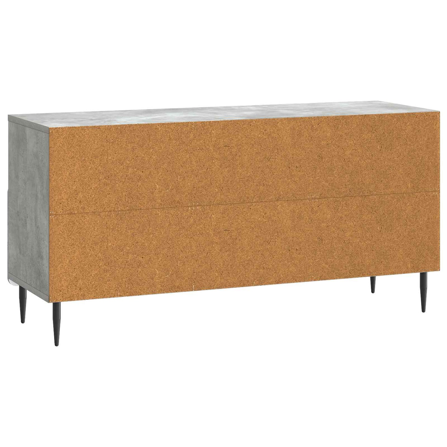 TV-Schränk Betongrau 102 x 34,5 x 50 cm Holzwerkstoff